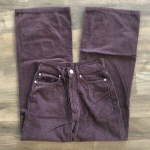 BDG High Waisted Brown Corduroy Pants